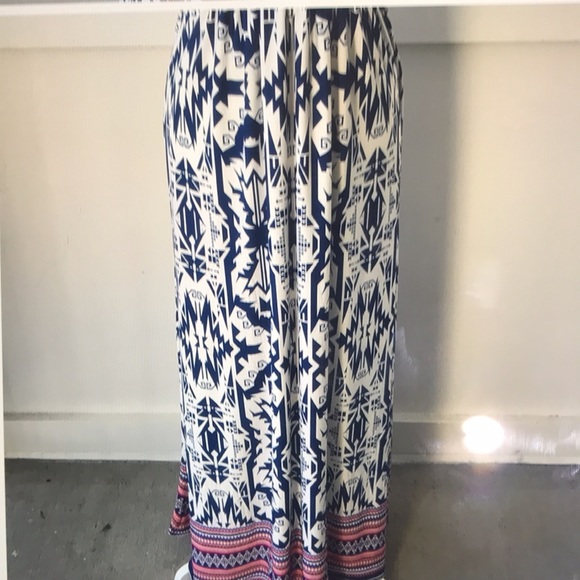 SAINT TROPEZ WEST Maxi Dress sz L - Picture 12 of 14
